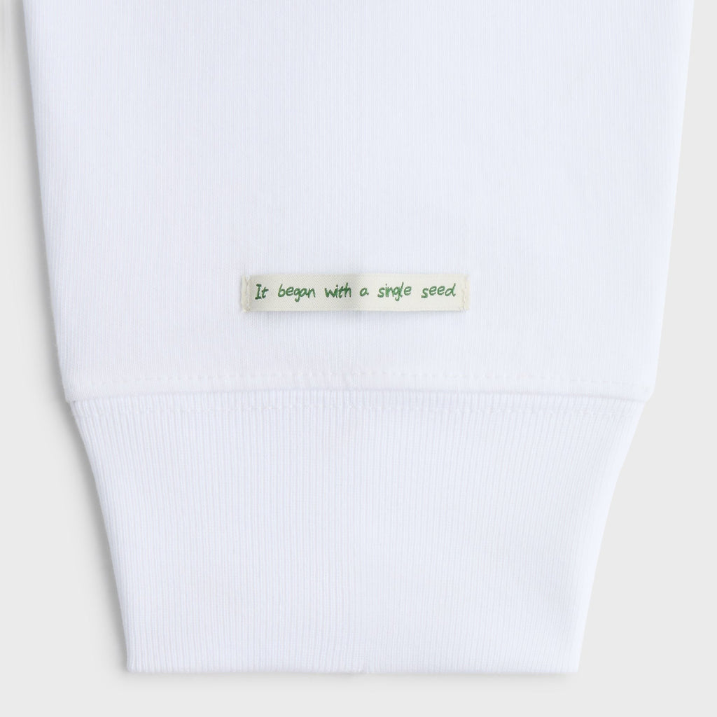 Kith & New Balance NY Woodblock Long Sleeve Pocket Tee - White