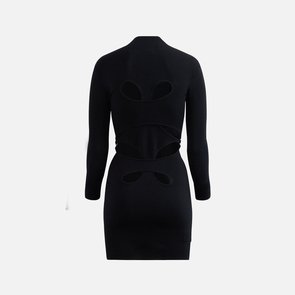 Dion Lee Mobius Loop Mini Dress - Black
