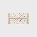 WGACA Louis Vuitton x Takashi Murakami International Wallet - White / Multi