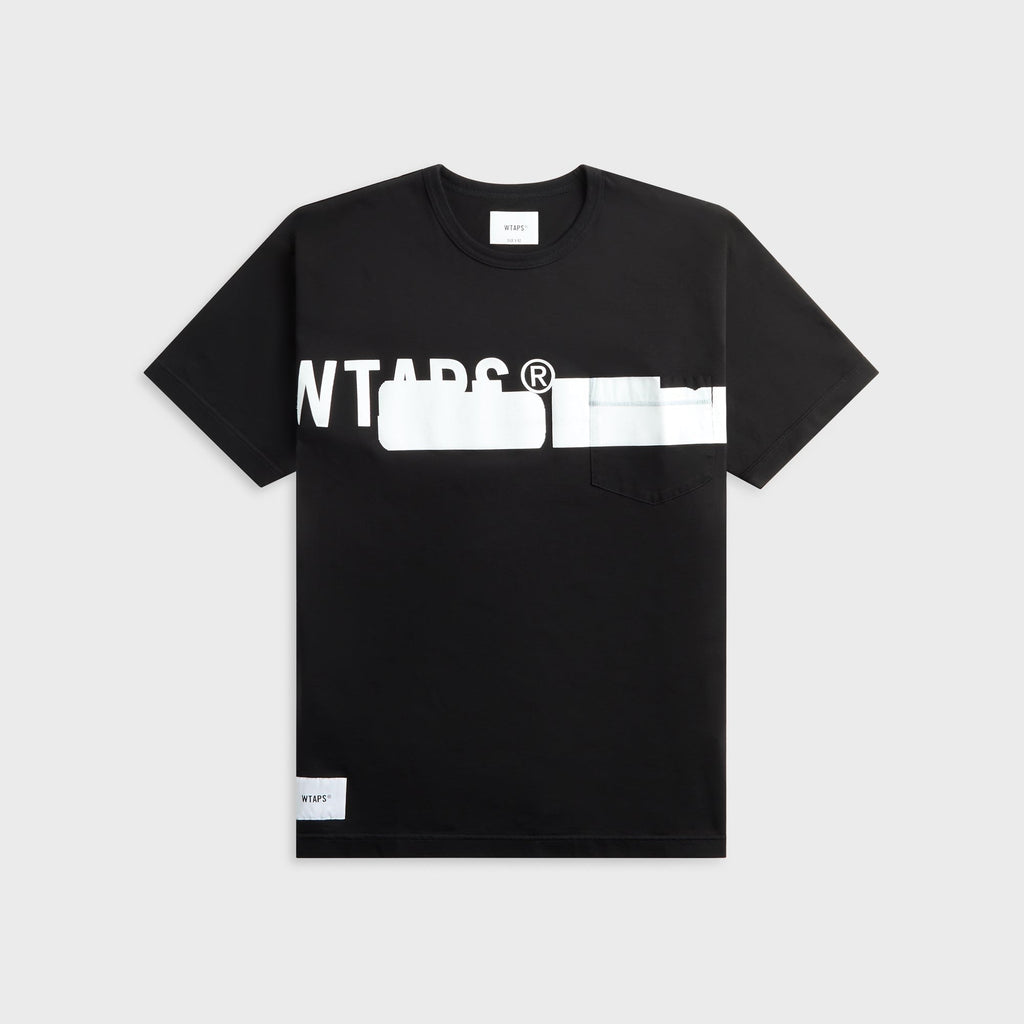 WTAPS Lim Short Sleeve Cotton Tee - Black