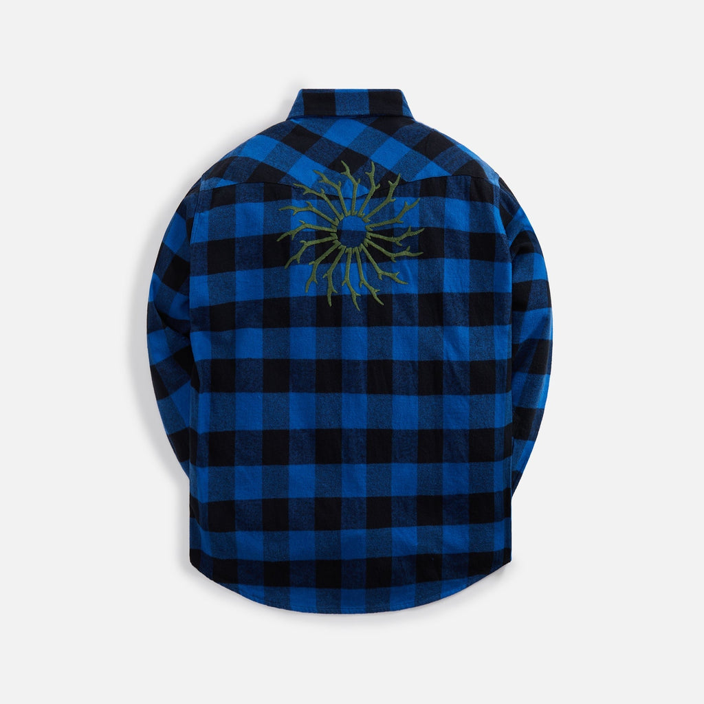 South2 West8 Western Shirt - Blue