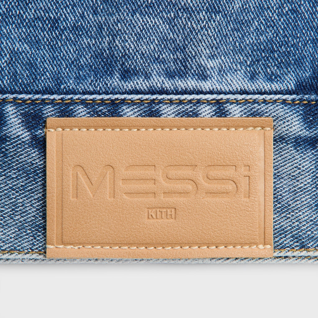Kith & Messi for adidas Football Denim Jacket - Aurora / Ink