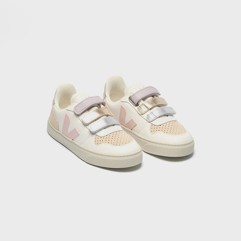 Veja Junior V-10 - White / Petale