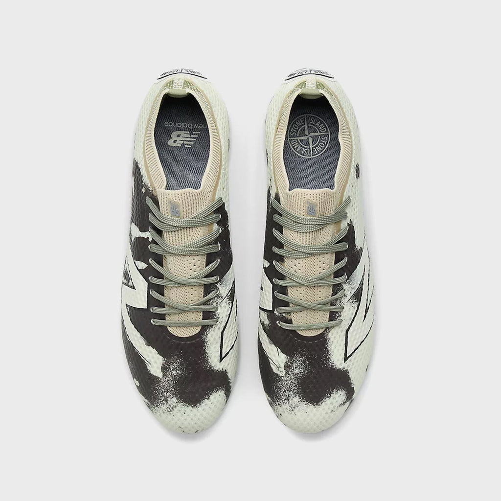 New Balance x Stone Island Furon Elite - Pearled Ivory / Dark Green / Black