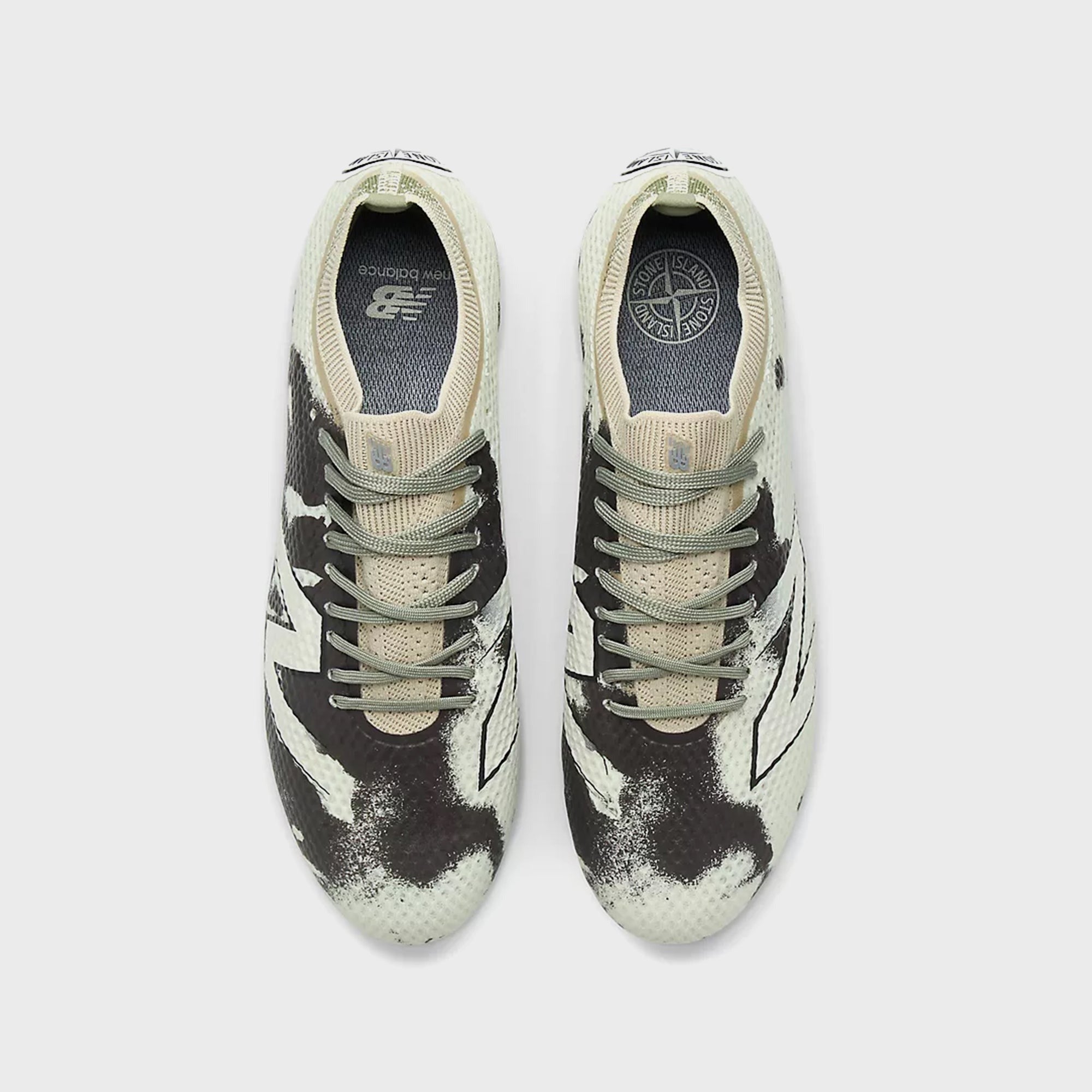New Balance x Stone Island Furon Elite - Pearled Ivory / Dark Green / Black