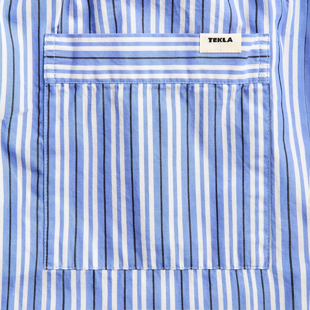 Tekla Poplin Pyjama Pants - Penny Stripes