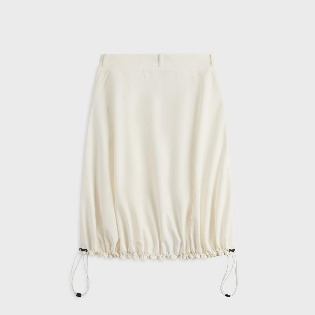 Coperni Technical Tailored Balloon Skirt - White