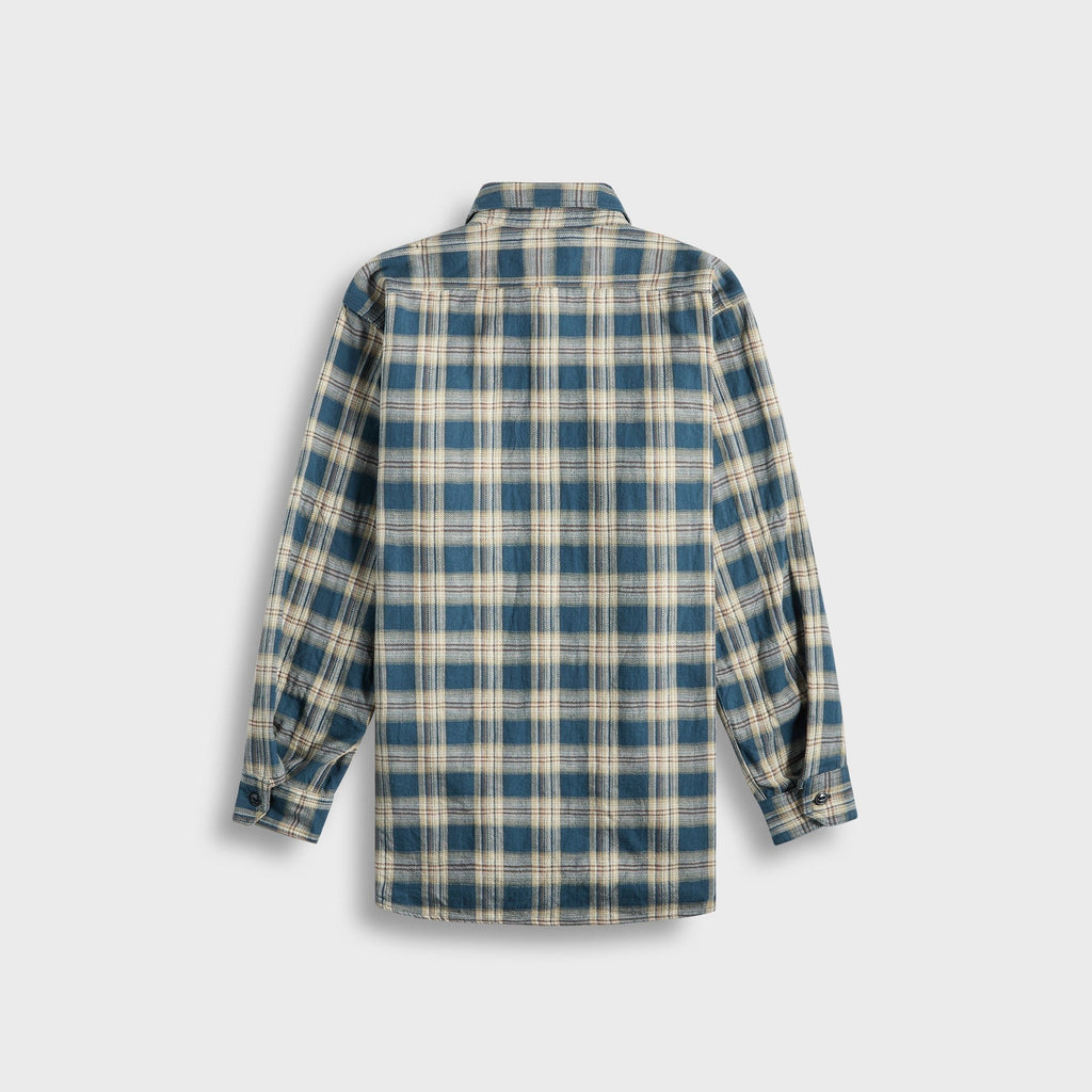 Engineered Garments Work Plaid Jacquard Shirt - Navy