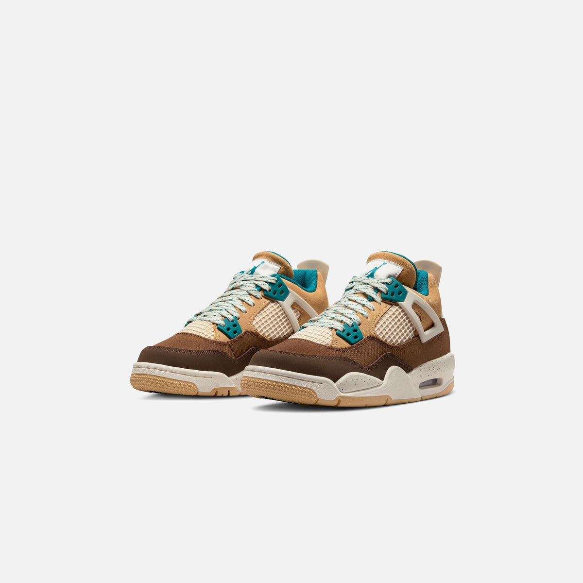 Nike GS Air Jordan 4 Retro - Cacao Wow / Geode Teal / Ale Brown