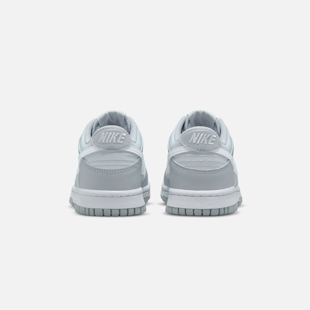 Nike GS Dunk Low - Pure Platinum / White / Wolf Grey