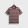 Kith Stripe LAX Tee 2.0 - Magma