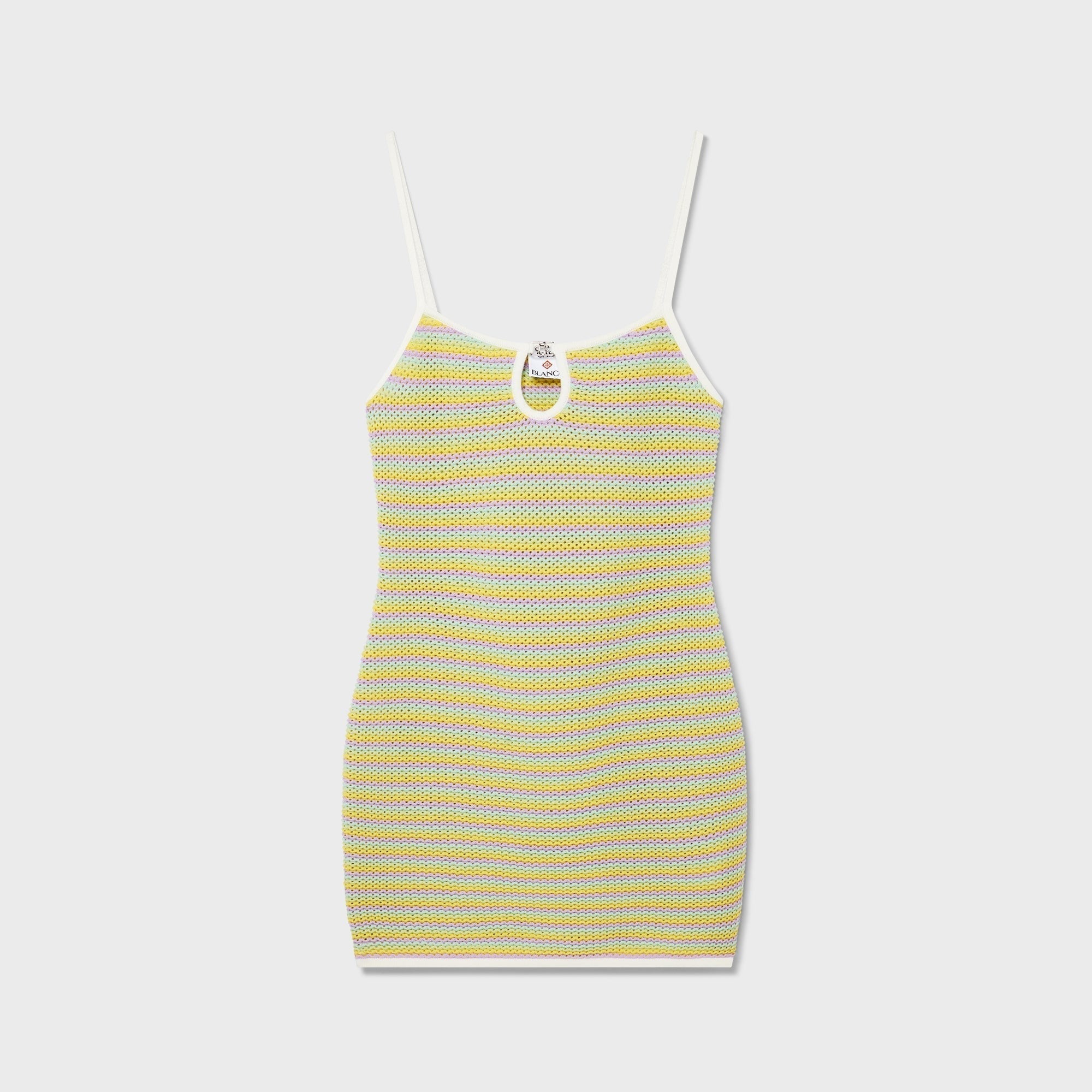 Casablanca Bourgeois Stripe Mini Dress - Multi