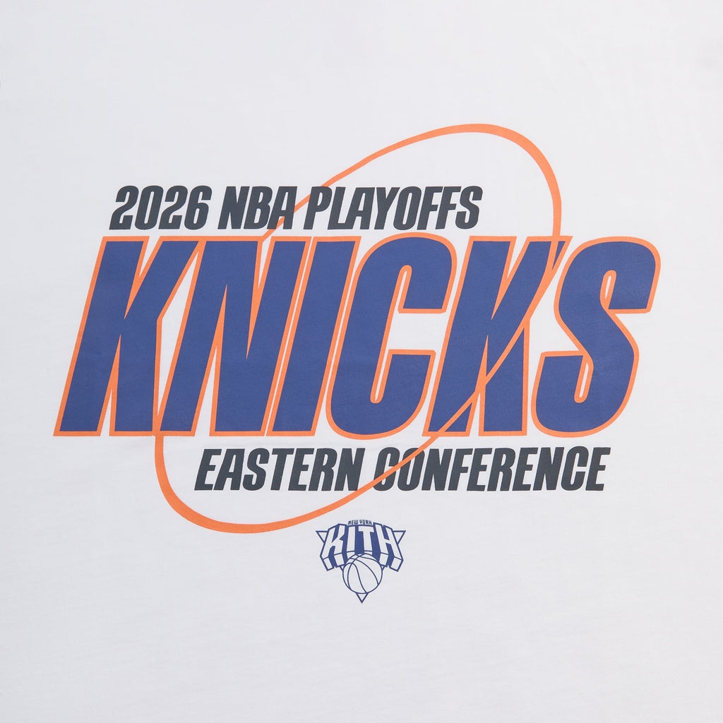 Kith for the New York Knicks Playoffs Tee - White