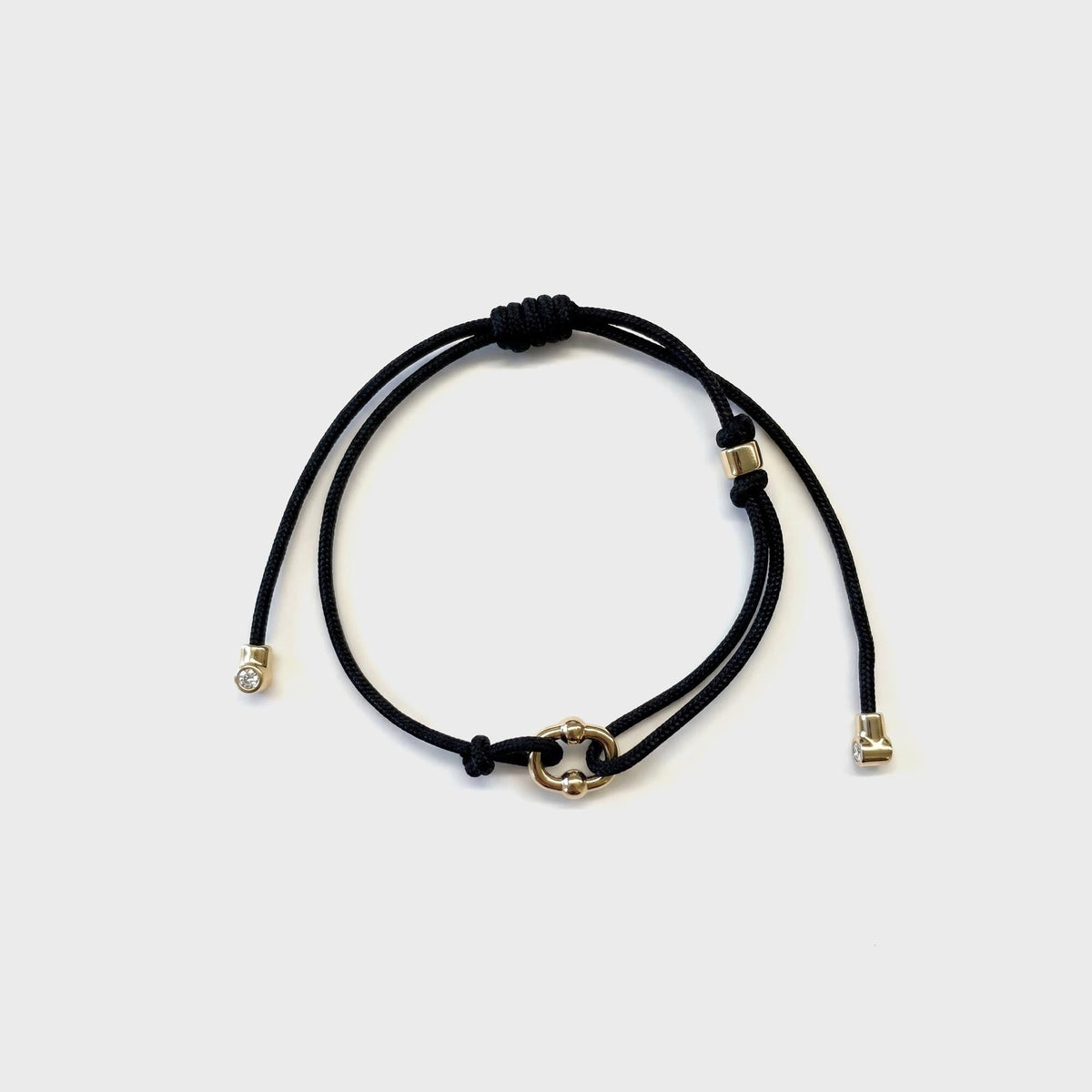 Greg Yuna Umlaut Adjustable Cord Bracelet - Gold