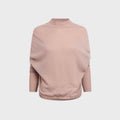 Rick Owens Long Sleeve Crater Sweater - Rose