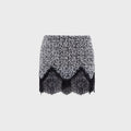 Siedres Witz Sequin Mini Skirt - Silver