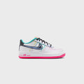 Nike GS Air Force 1 Low - White / Hyper Pink / Dusty Cactus / Anthracite