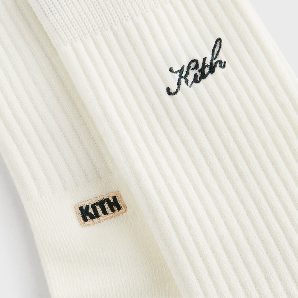 Kith Women 3-Pack Cotton Classic Crew Socks - Multi