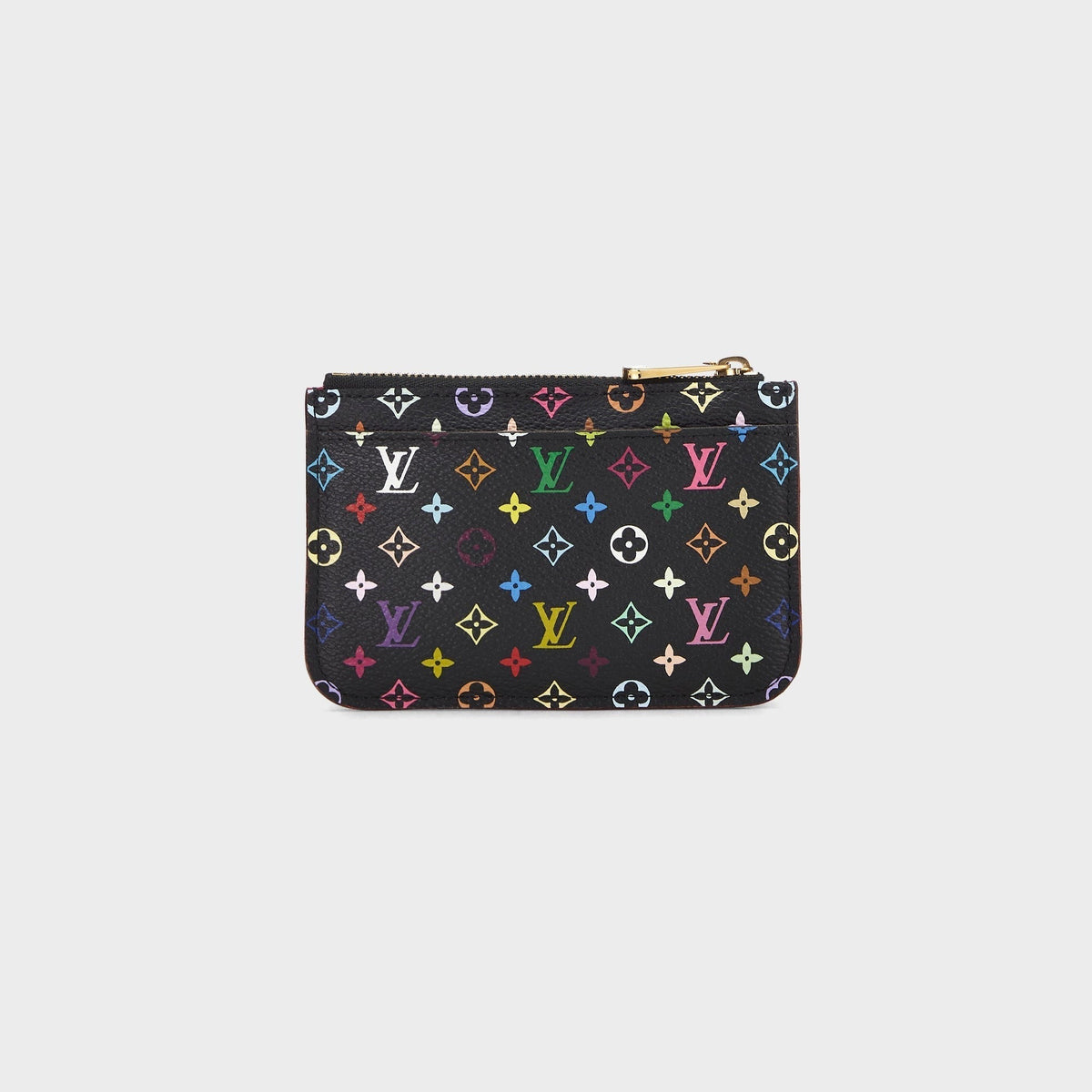 WGACA Louis Vuitton x Takashi Murakami Multi Key Pouch - Black