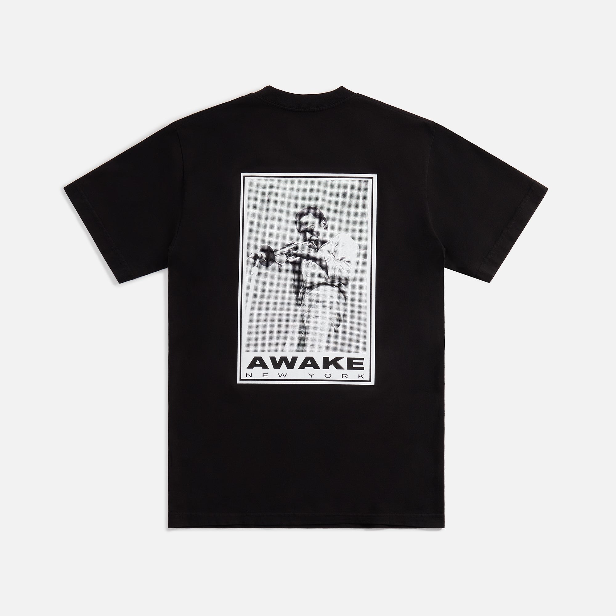 Awake NY Miles Davis Printed Tee - Black