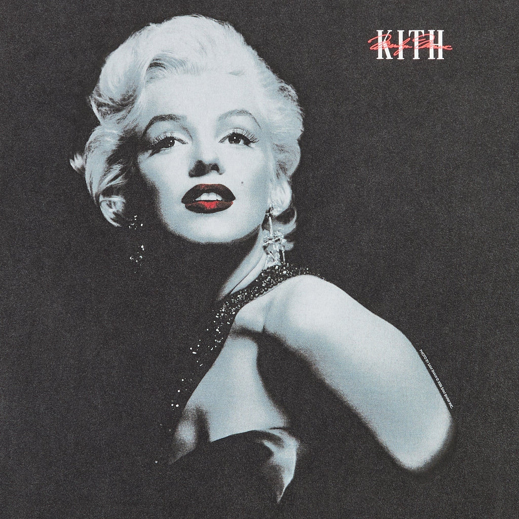 Kith for Marilyn Monroe Glamour Vintage Tee - Black