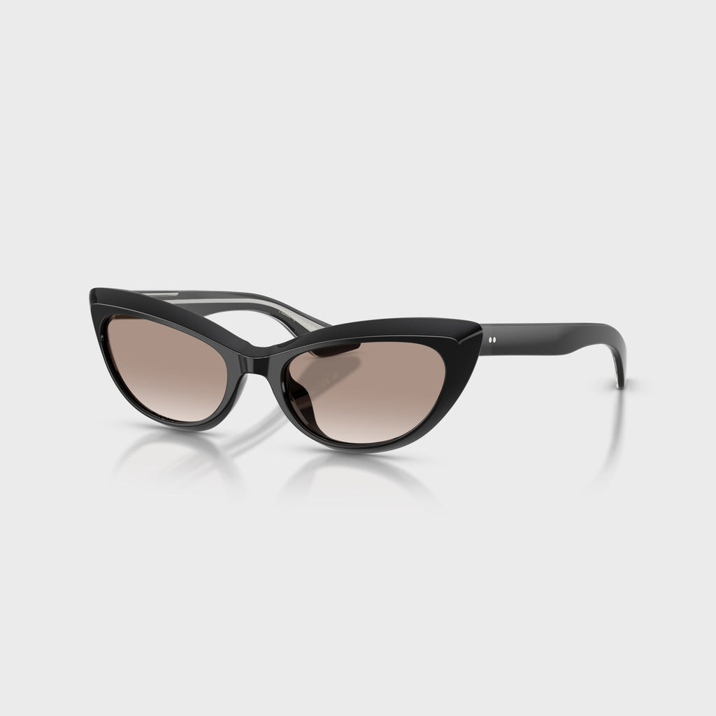 KHAITE x Oliver Peoples 1963C Sunglasses - Black / Soft Tan Gradient
