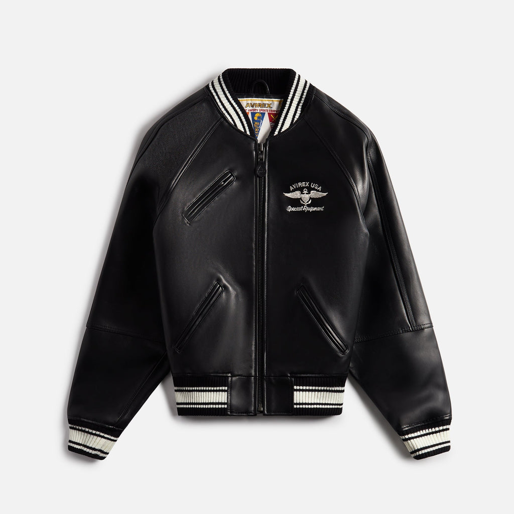 AVIREX Stadium Jacket - Black