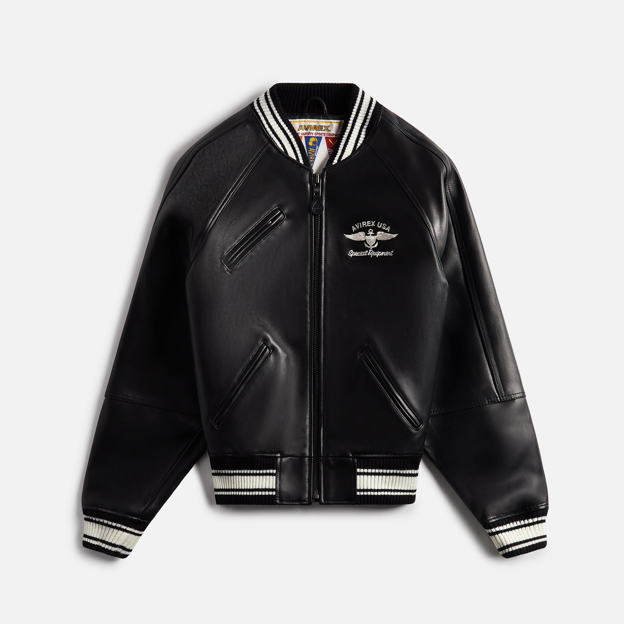 AVIREX Stadium Jacket - Black