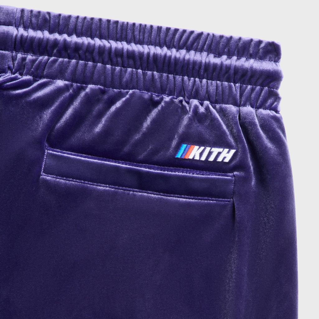 Kith for BMW Velvet Damon Track Pant - Techno Violet