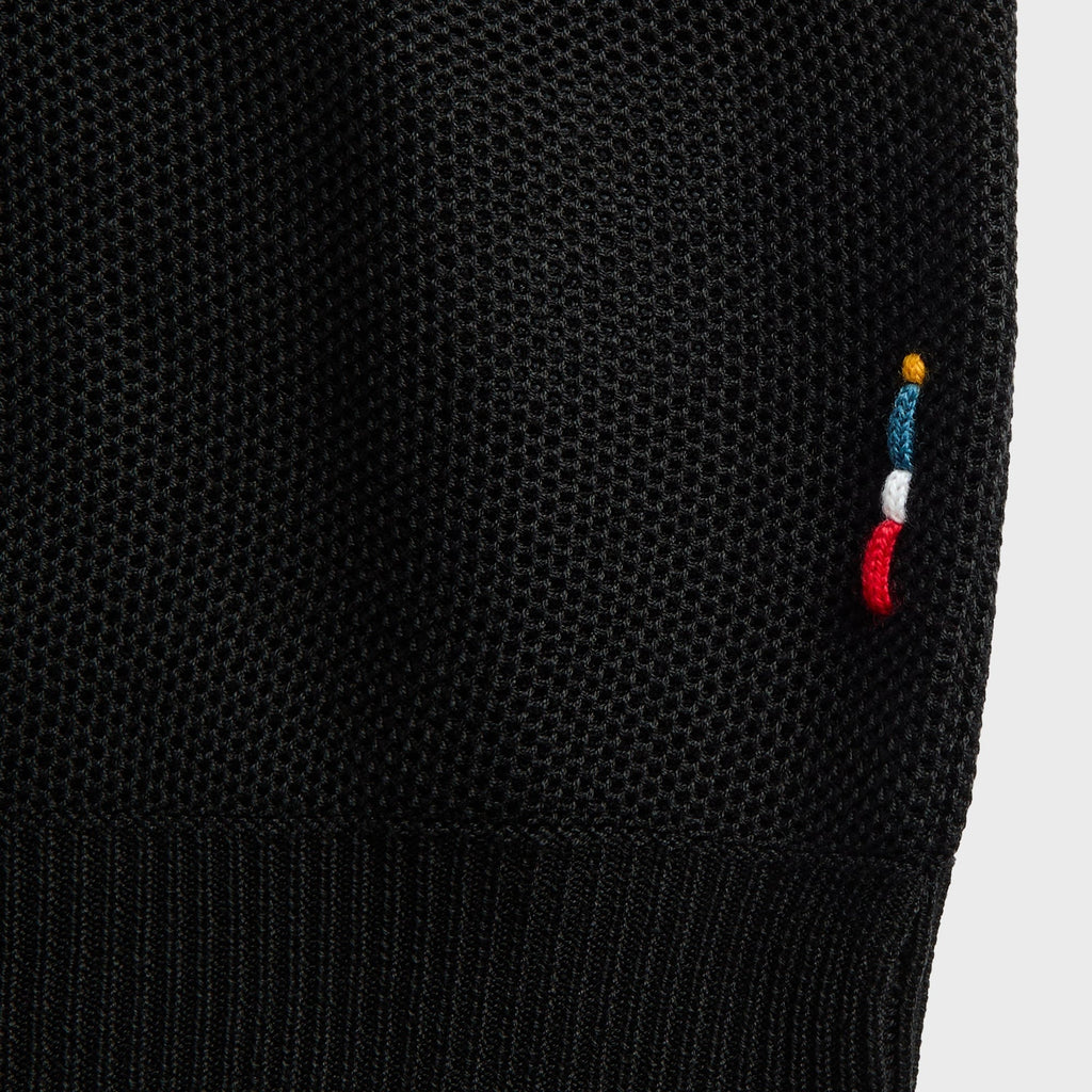 Orlebar Brown Horton Pique Mercerised Cotton Polo Shirt - Black