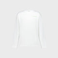 Casablanca Glitch Orchid Long Sleeve Tee - Bright White