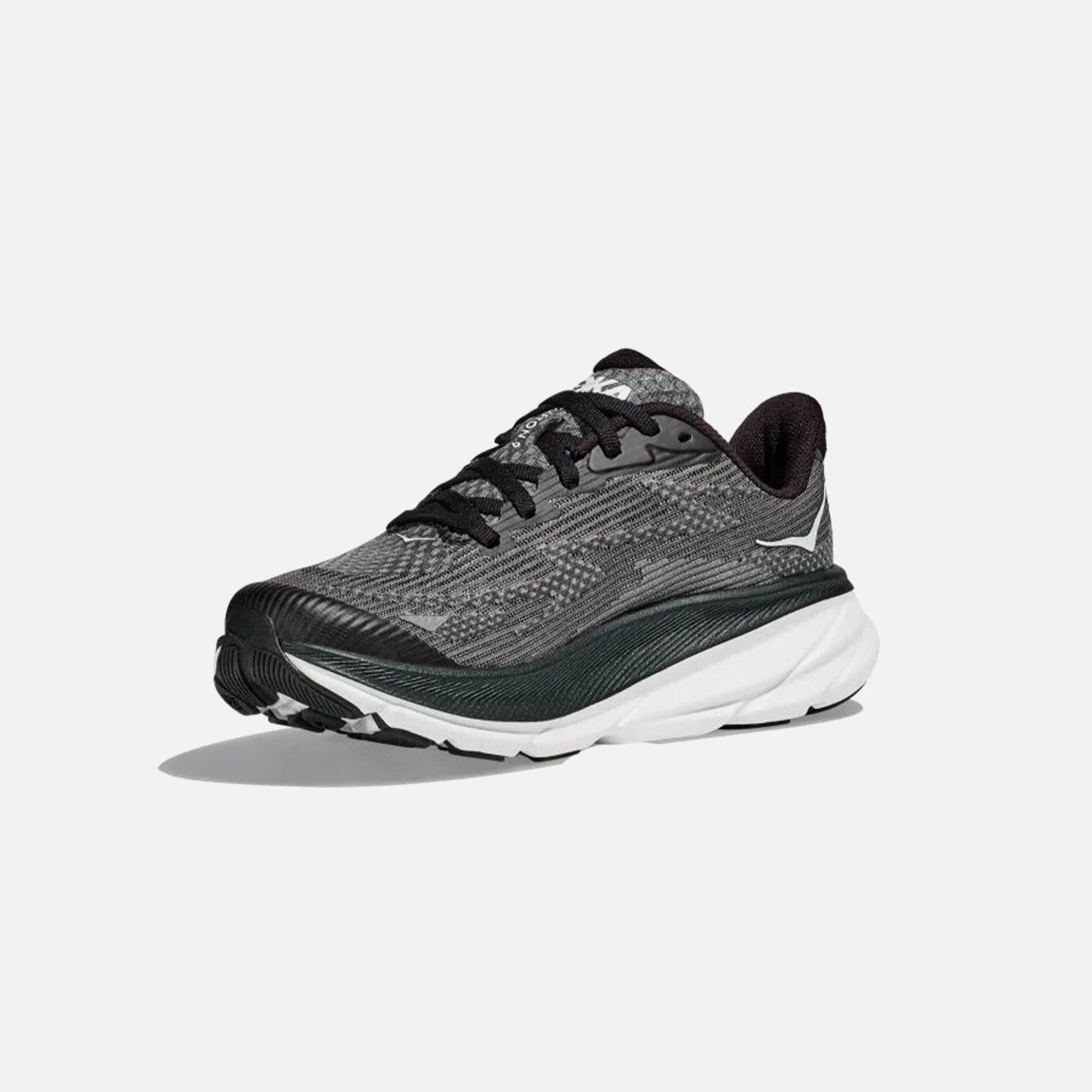 HOKA GS Clifton 9 - Black / White