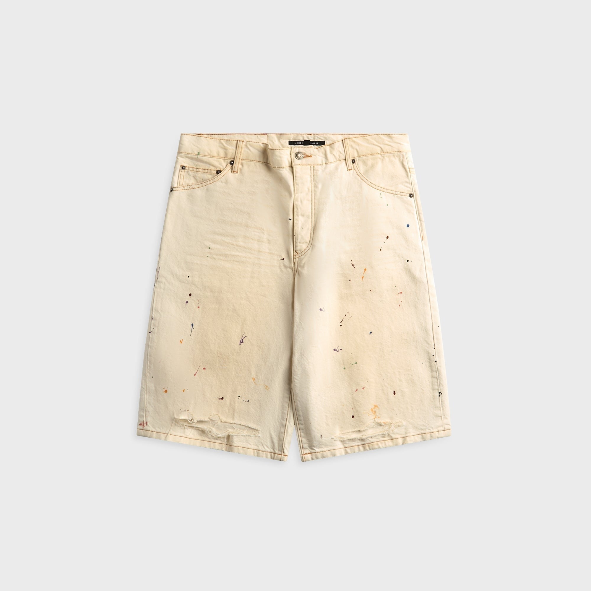 Coût De La Liberté Zander Twill Baggy Short - Lucien Wash
