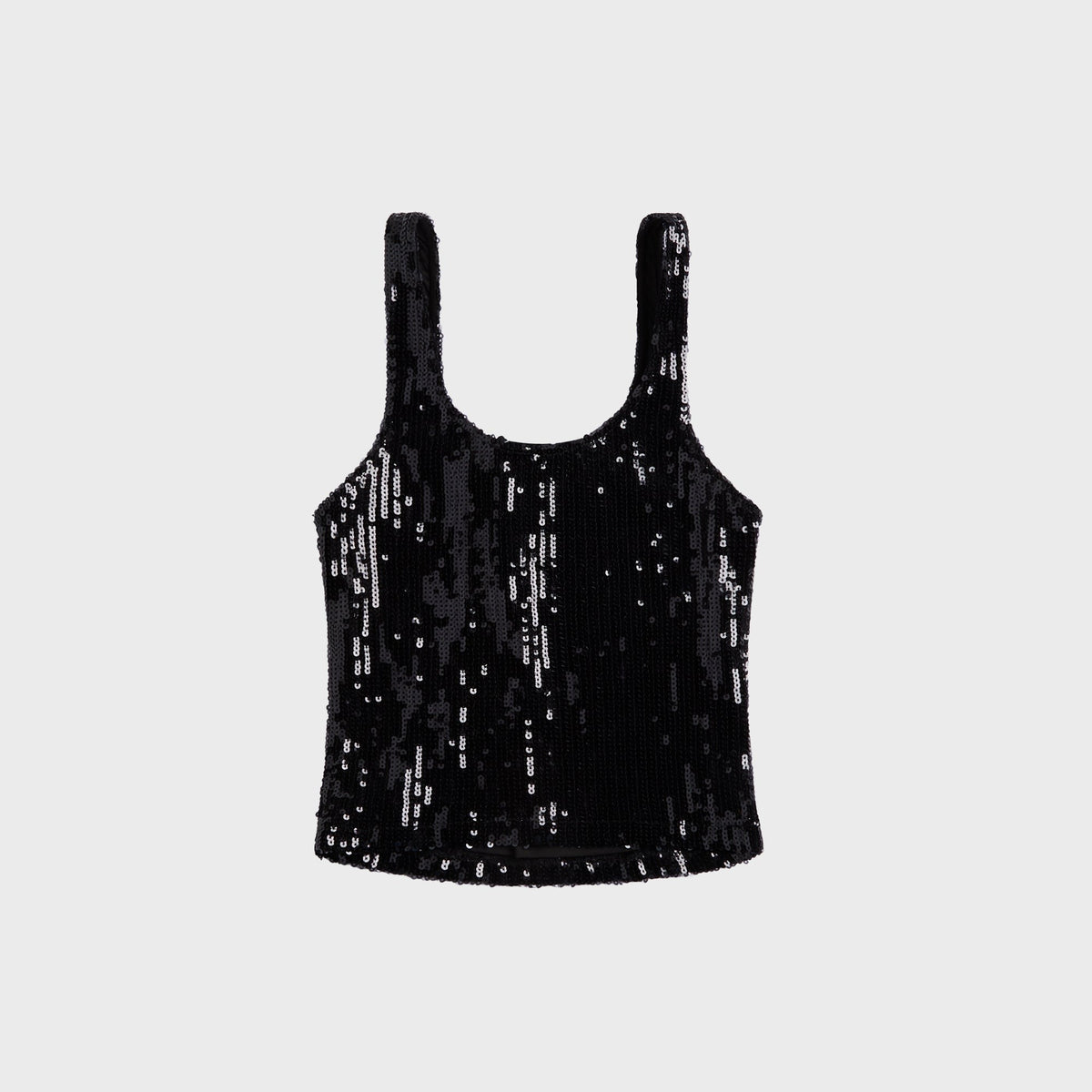 Ksubi Chloe Nude Spark Tank Top - Black Spark