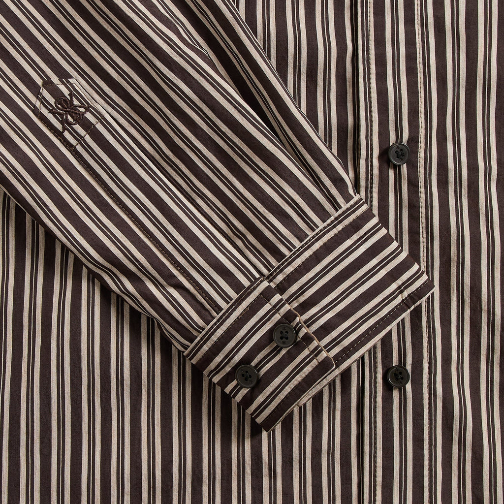 Kith Layered Stripe Georgie Shirt - Gobi