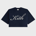 Kith Women Min Towel Terry Cropped Tee - Nocturnal