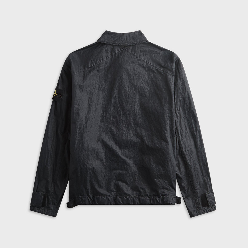 Stone Island Nylon Shirt - Navy Blue