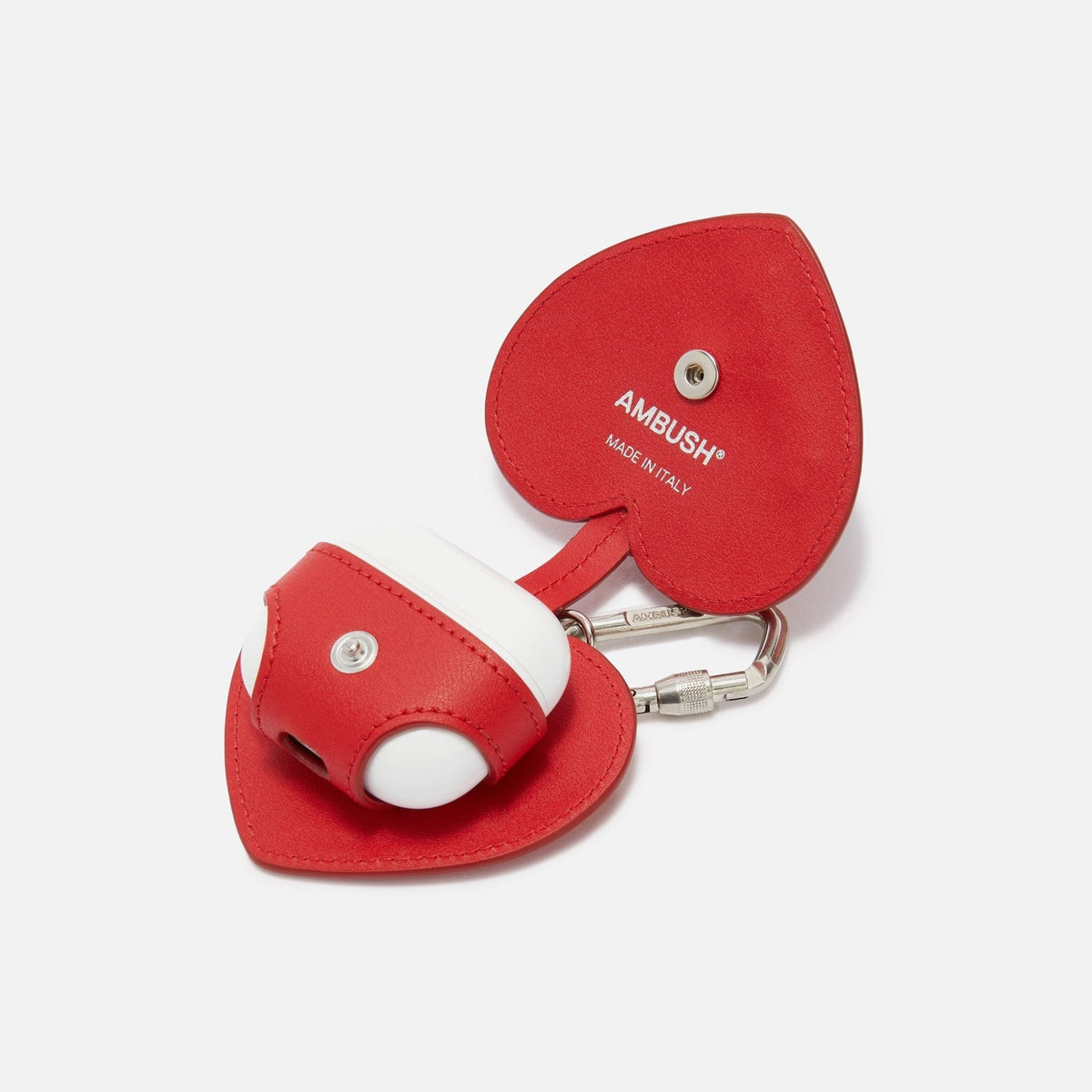 Ambush Heart Airpods Case - Red