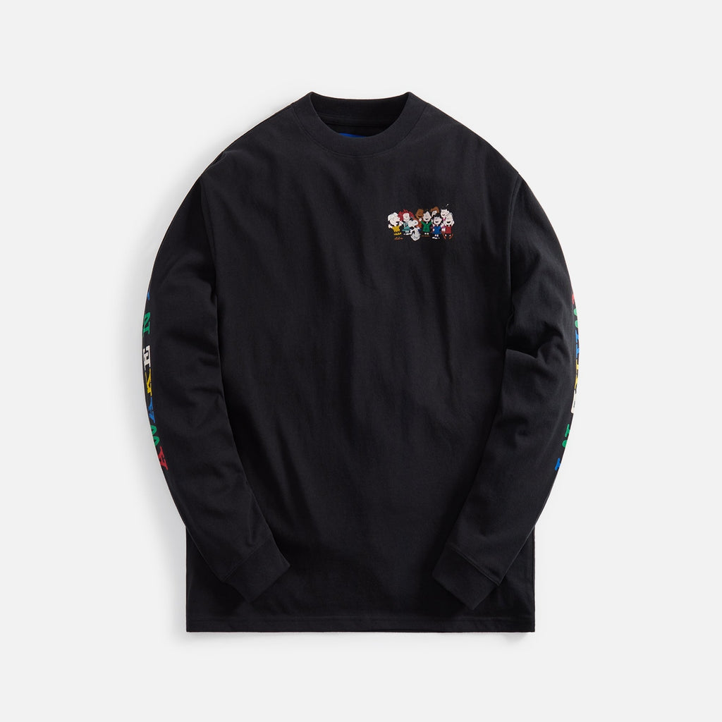 Awake NY x Peanuts Longsleeve Printed Tee - Black