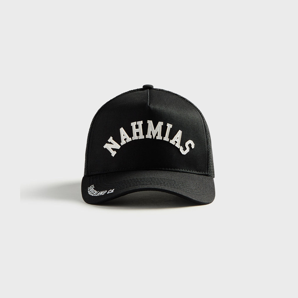 NAHMIAS Summerland Brim Trucker Hat - Black