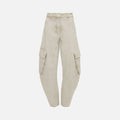 JW Anderson Twisted Cargo Trousers - Chalk