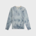 Adrian Cashmere Kenny Long Sleeve Cashmere Sweater - Grey