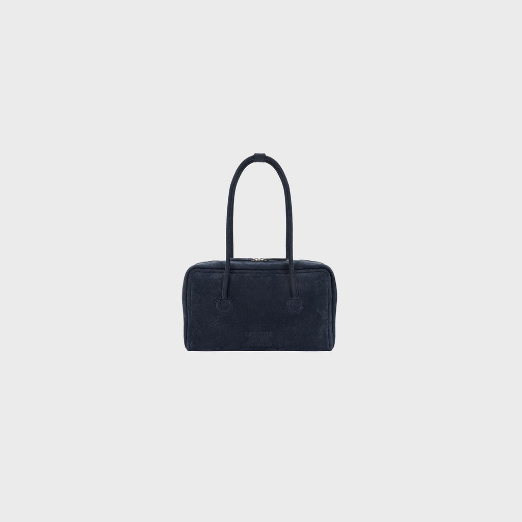 MARGESHERWOOD Soft Boston Bag - Indigo Nubuck