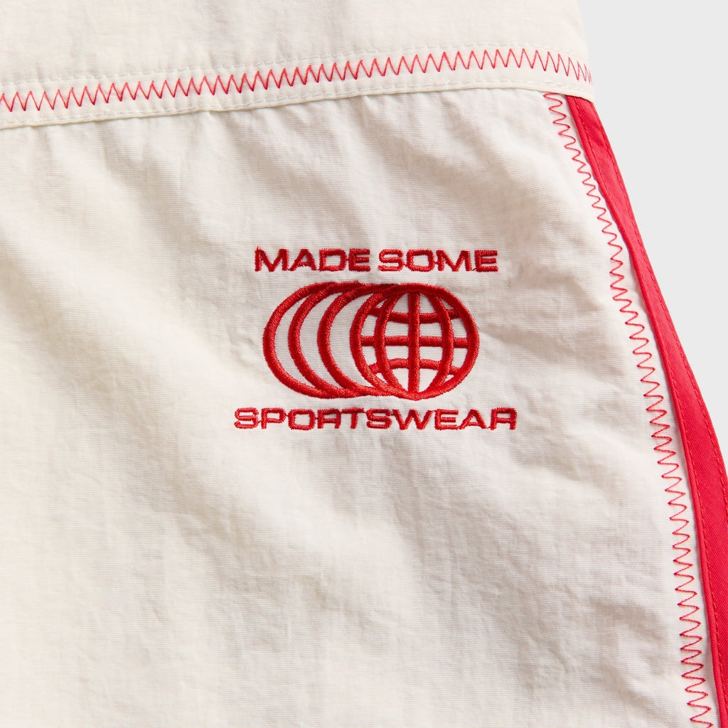 Made Some Long Shorts - White / Red
