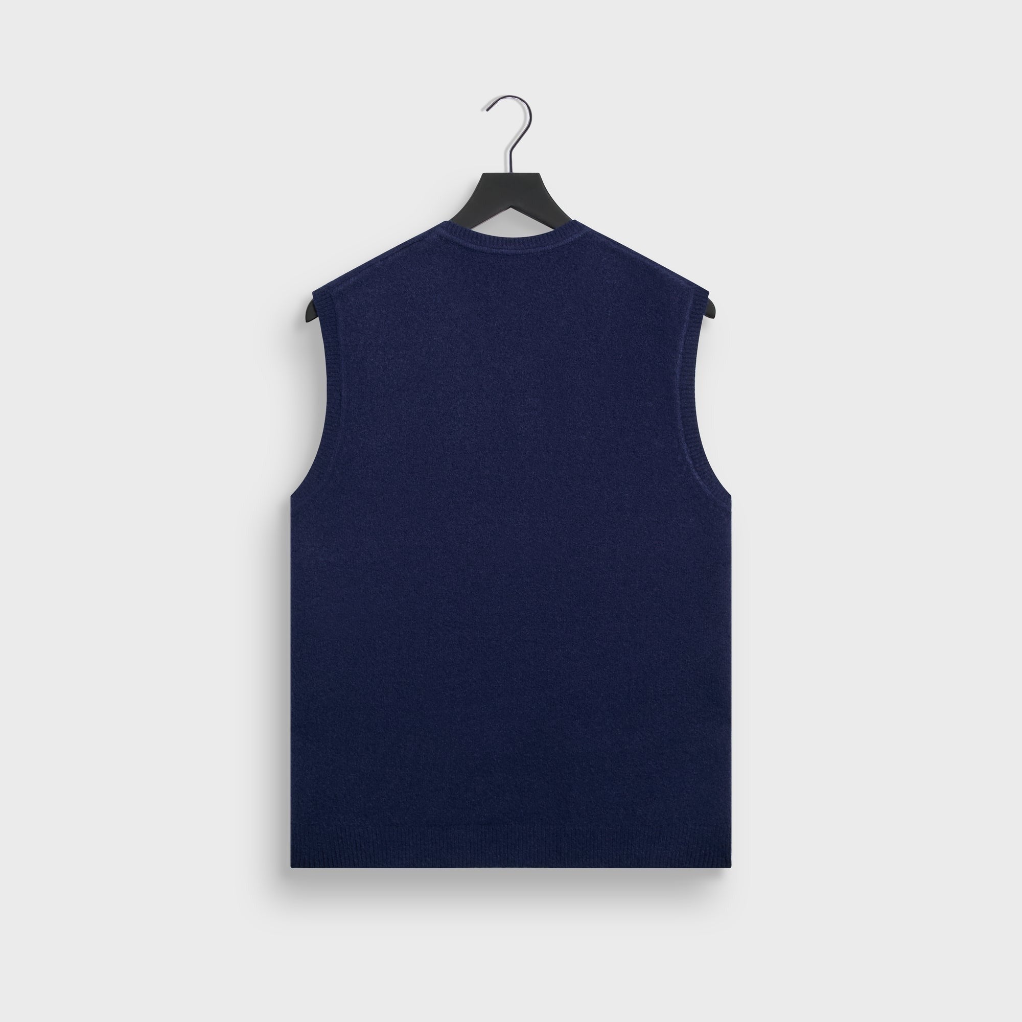 Kith Boucle Heath V-Neck Sweater Vest - Nocturnal