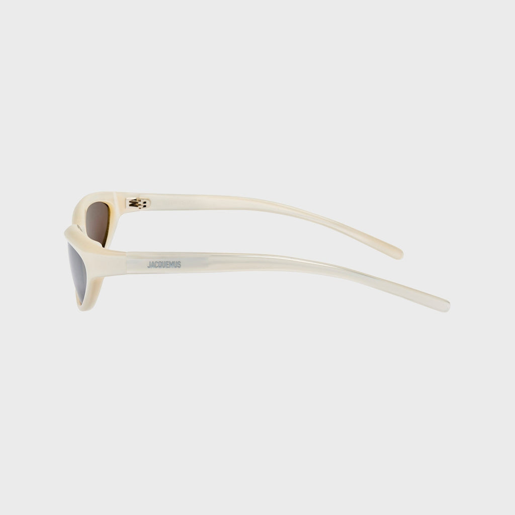 Jacquemus Curvo Frames - Metallic Pearl / Silver