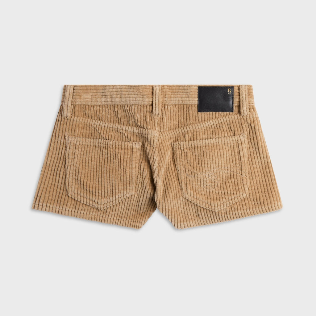 R13 Elfie Short - Light Khaki