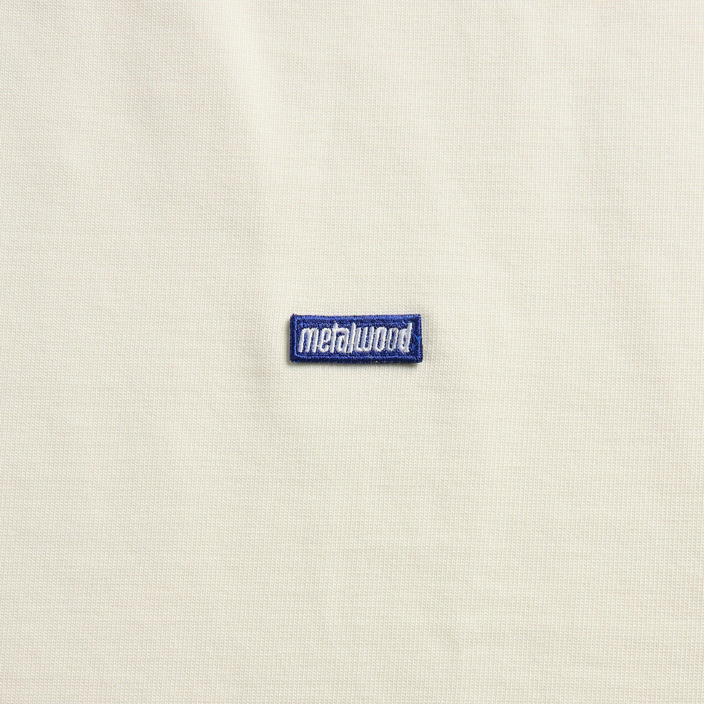 Metalwood Heavyweight Mini Metal Logo Tee - White