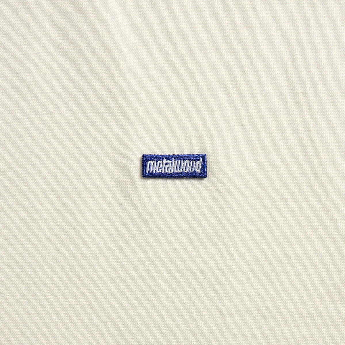 Metalwood Heavyweight Mini Metal Logo Tee - White