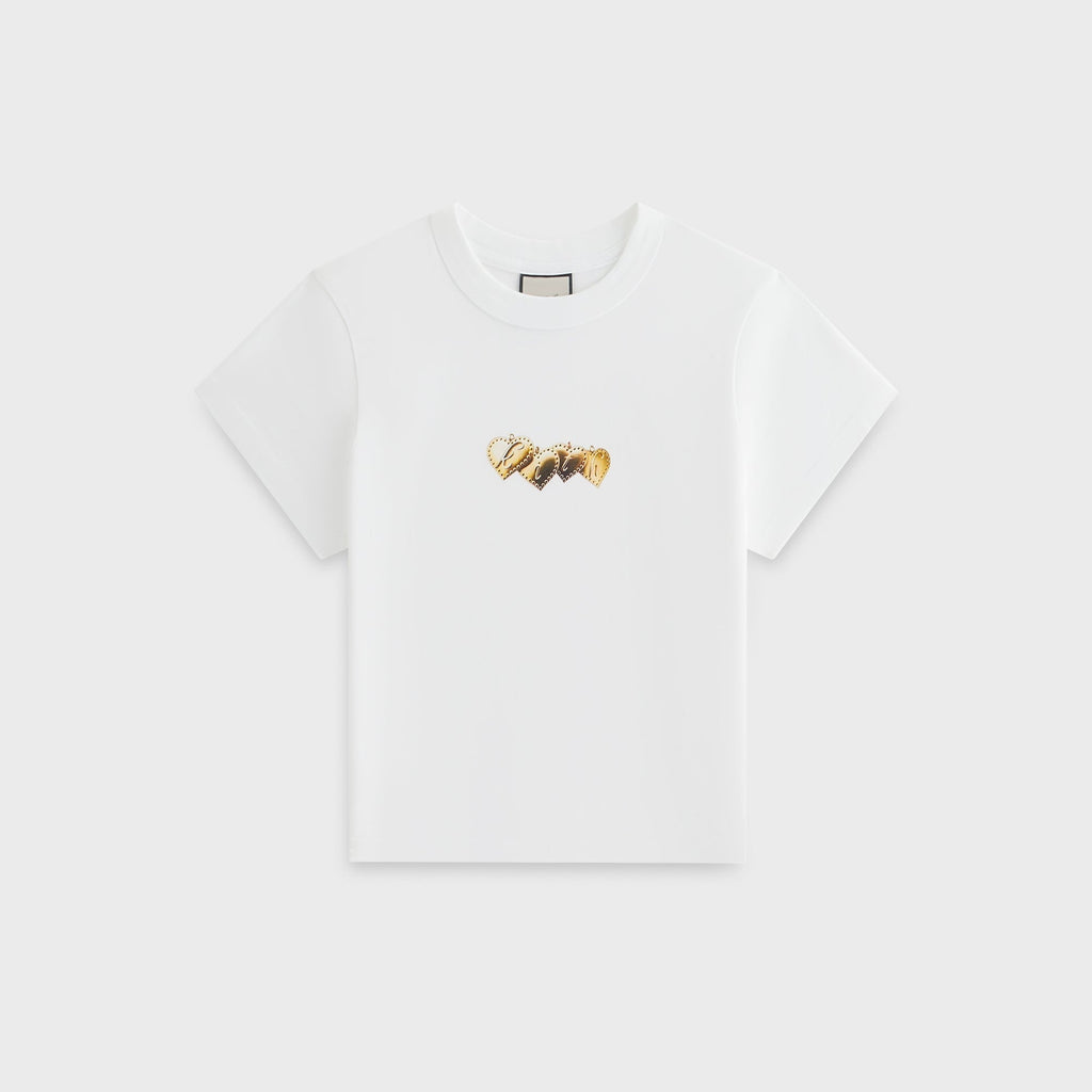 Kith Women Mulberry Vintage Heart Charm Tee - White